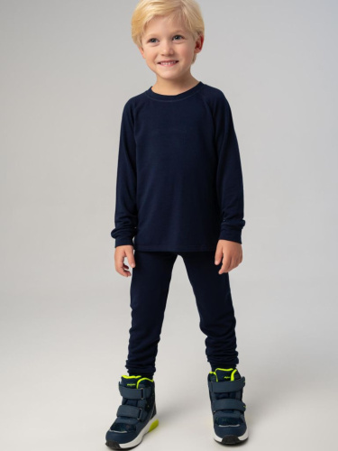 Термокомплект трикот. для мальчиков: фуфайка (футболка) с длин. рук, брюки для эпизод. использования
