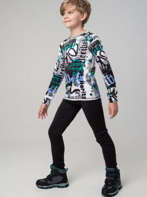 Термокомплект трикотажный для мальчиков: брюки, толстовка для эпизодического использования