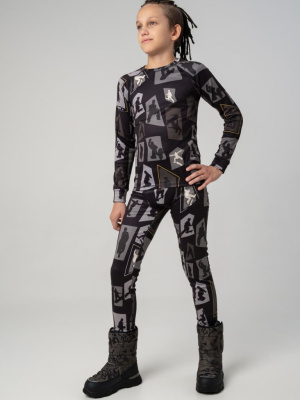 Термокомплект трикотажный для мальчиков: брюки, толстовка для эпизодического использования