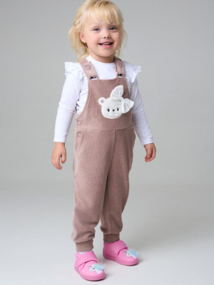 Полукомбинезон детский трикотажный для девочек