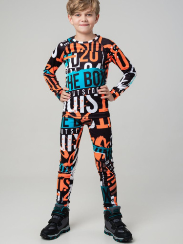 Термокомплект трикотажный для мальчиков: брюки, толстовка для эпизодического использования