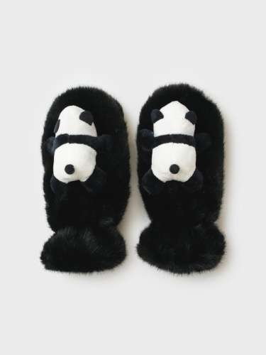 Варежки трикотажные для девочек