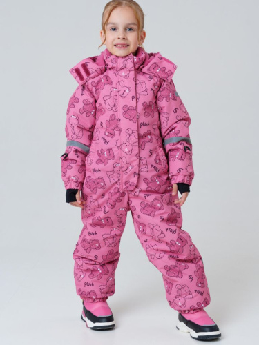 Комбинезон текстильный с полиуретановым покрытием для девочек