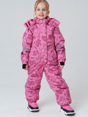 Комбинезон текстильный с полиуретановым покрытием для девочек