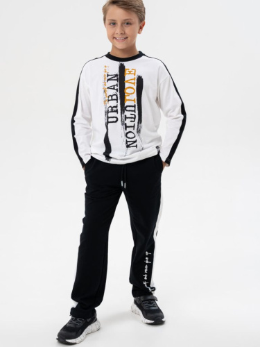 Комплект трикотажный для мальчиков: фуфайка (футболка), брюки