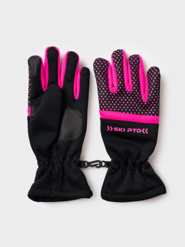 Перчатки трикотажные для девочек