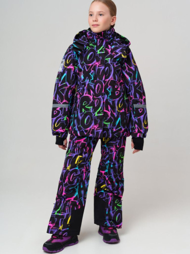 Комплект текстильный с полиуретановым покрытием для девочек: куртка, брюки