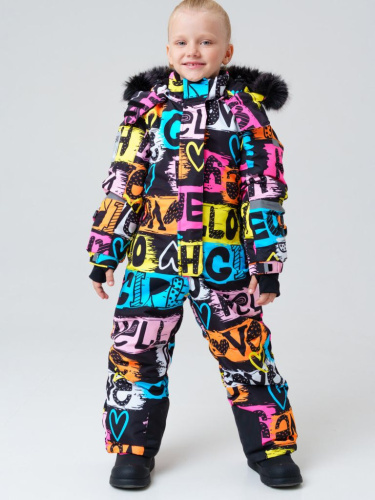 Комбинезон текстильный с полиуретановым покрытием для девочек