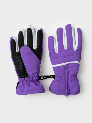 Перчатки текстильные для девочек