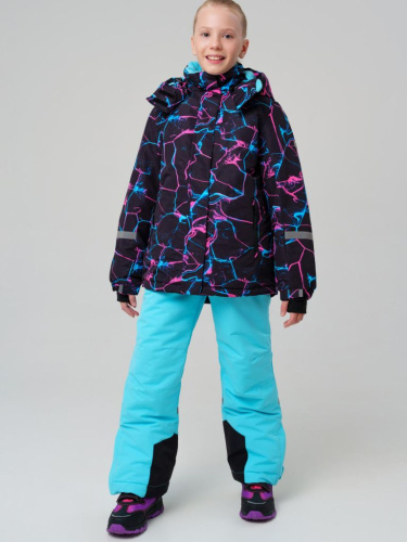 Комплект текстильный с полиуретановым покрытием для девочек: куртка, брюки