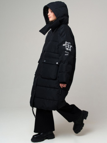 Пальто текстильное с полиуретановым покрытием для девочек