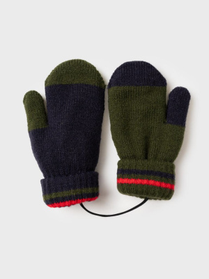 Варежки трикотажные для мальчиков