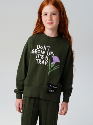 Толстовка трикотажная для девочек