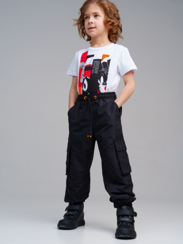 Брюки текстильные с полиуретановым покрытием для мальчиков