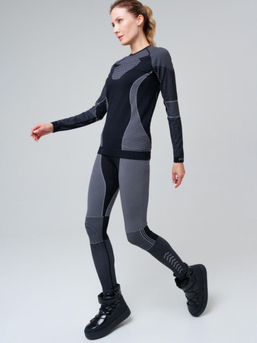 Термокомплект трикот. для женщин: фуфайка (футболка) с длин. рук, брюки для эпизод. использования