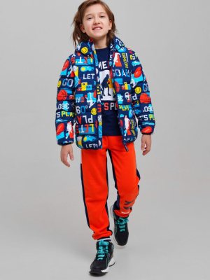 Куртка текстильная с полиуретановым покрытием для мальчиков