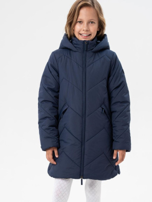 Пальто текстильное с полиуретановым покрытием для девочек