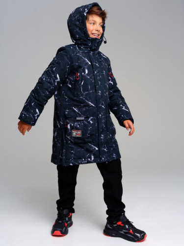 Пальто текстильное с полиуретановым покрытием для мальчиков