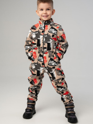 Комбинезон трикотажный для мальчиков