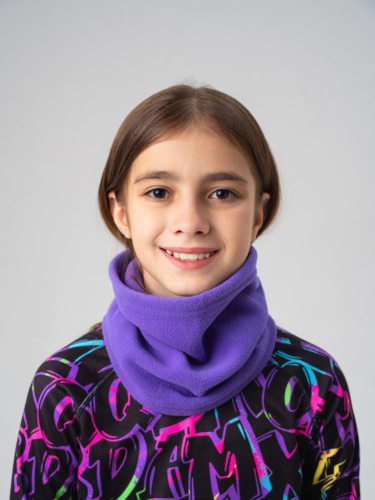 Шарф-снуд трикотажный для девочек