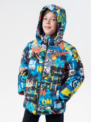 Куртка текстильная с полиуретановым покрытием для мальчиков