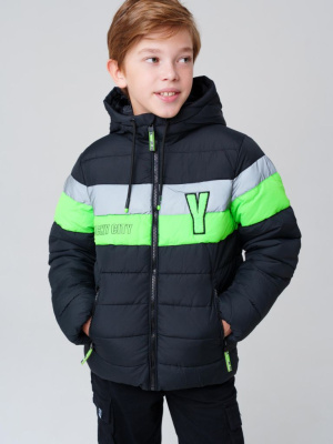 Куртка текстильная с полиуретановым покрытием для мальчиков