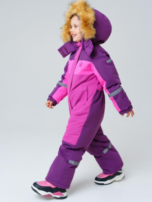 Комбинезон текстильный с полиуретановым покрытием для девочек