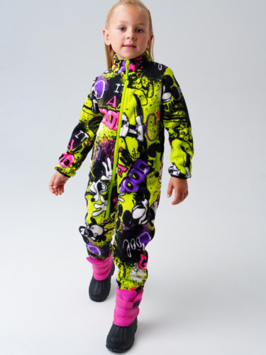 Комбинезон трикотажный для девочек