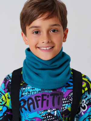 Шарф-снуд трикотажный для мальчиков