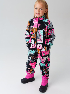 Комбинезон трикотажный для девочек