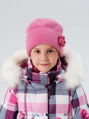 Шапка трикотажная для девочек