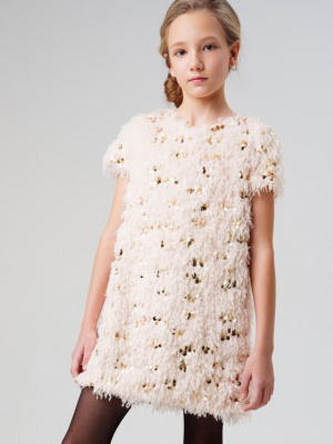 Платье трикотажное для девочек