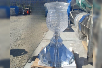 На площадь Ленина в Якутске привезли «бриллиантовые» чороны / ЯСИА Якутск Якутск Республика Саха (Якутия)