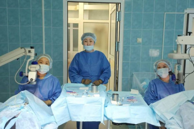 67 операций провели якутские офтальмологи в Нерюнгри. Самой старшей пациентке — 88 лет / Саина Титова  Нерюнгринский Республика Саха (Якутия)