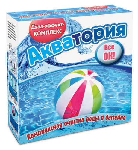 Акватория Дуал-Эффект-КОМПЛЕКС 500 мл.+1 кг.(сухого)