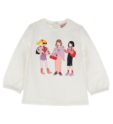 Лонгслив для маленькой девочки