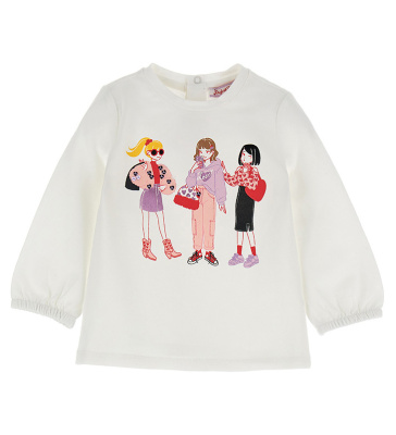 Лонгслив для маленькой девочки