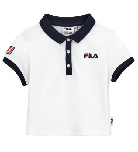 Футболка-поло для девочки