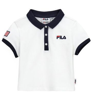 Футболка-поло для девочки