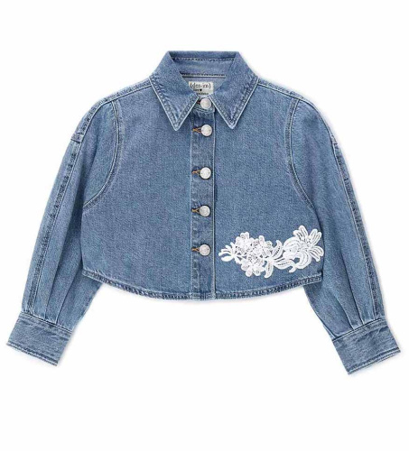 Блузка с длинным рукавом для девочки