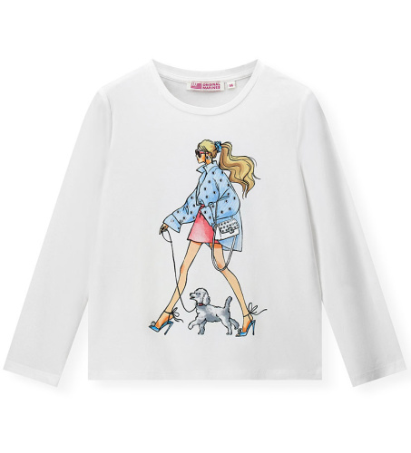 Лонгслив для девочки