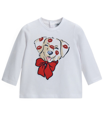 Лонгслив для маленькой девочки