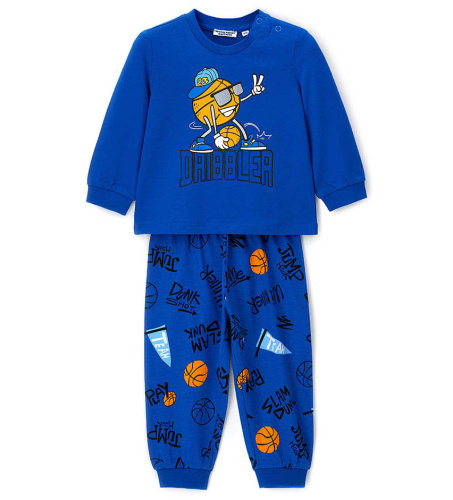 Пижама с длинным рукавом для маленького мальчика