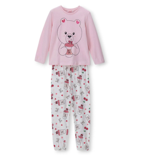 Пижама с длинным рукавом для девочки