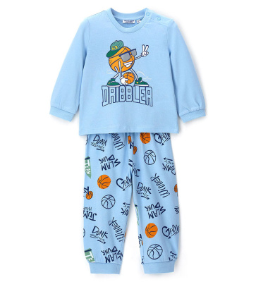 Пижама с длинным рукавом для маленького мальчика