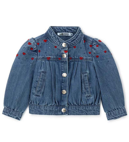 Куртка джинсовая для маленькой девочки