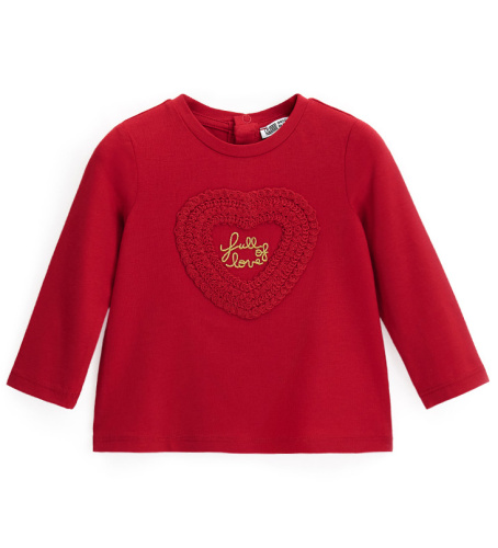 Лонгслив для маленькой девочки