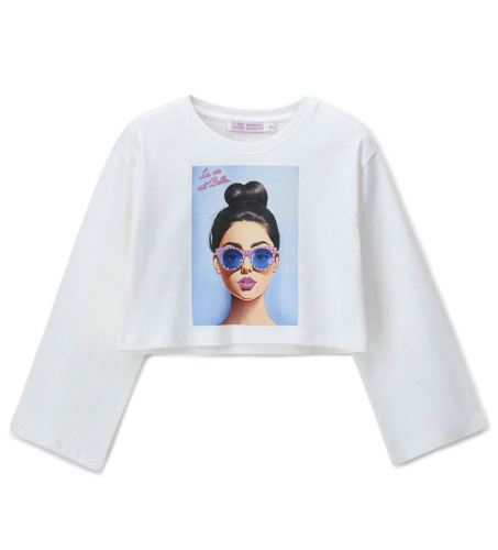 Лонгслив для девочки