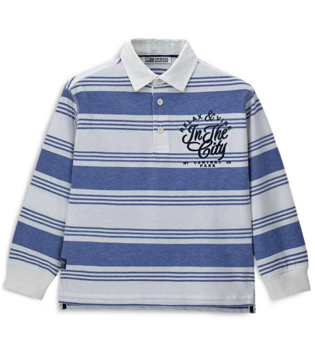 Поло с длинным рукавом для мальчика