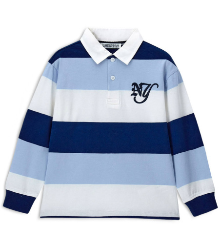 Поло с длинным рукавом для мальчика